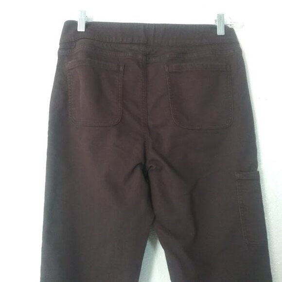 Denim&CO Women's size M Brown Cargo pants - Picture 5 of 13